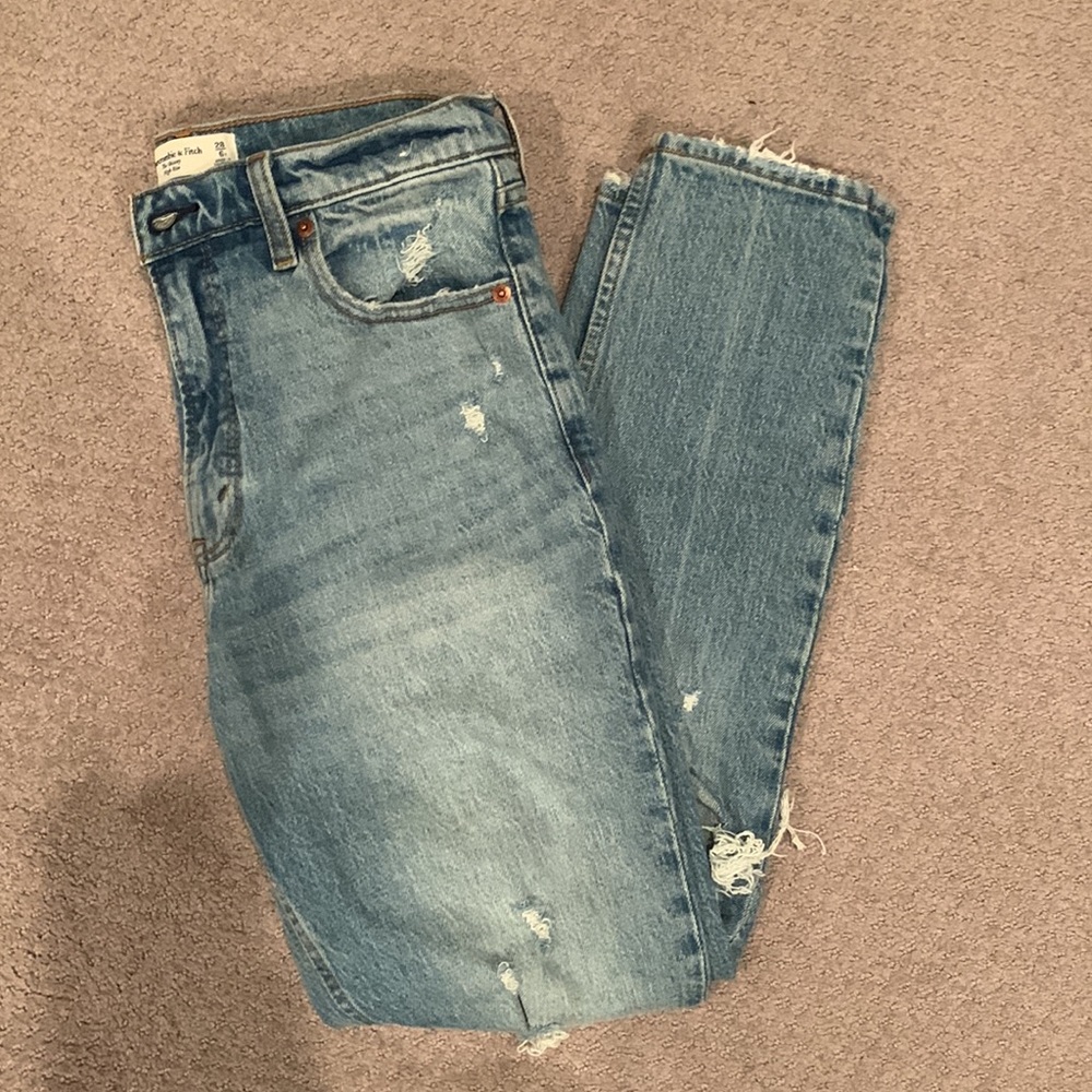 Abercrombie High Rise Skinny Jeans